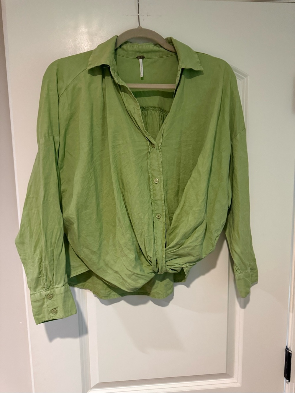 YFB | Light Green Button-Up Matching Set - Picture 2 of 4
